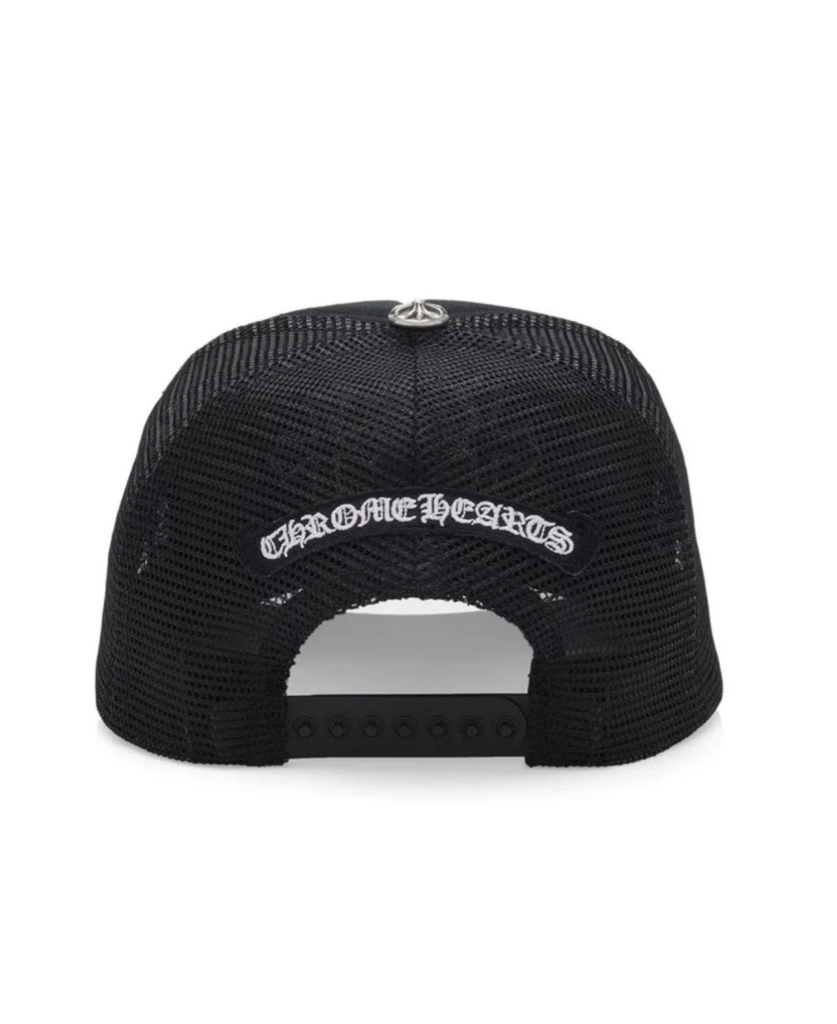 CHROME HEARTS HAT BIG CROSSES BLACK WHITE