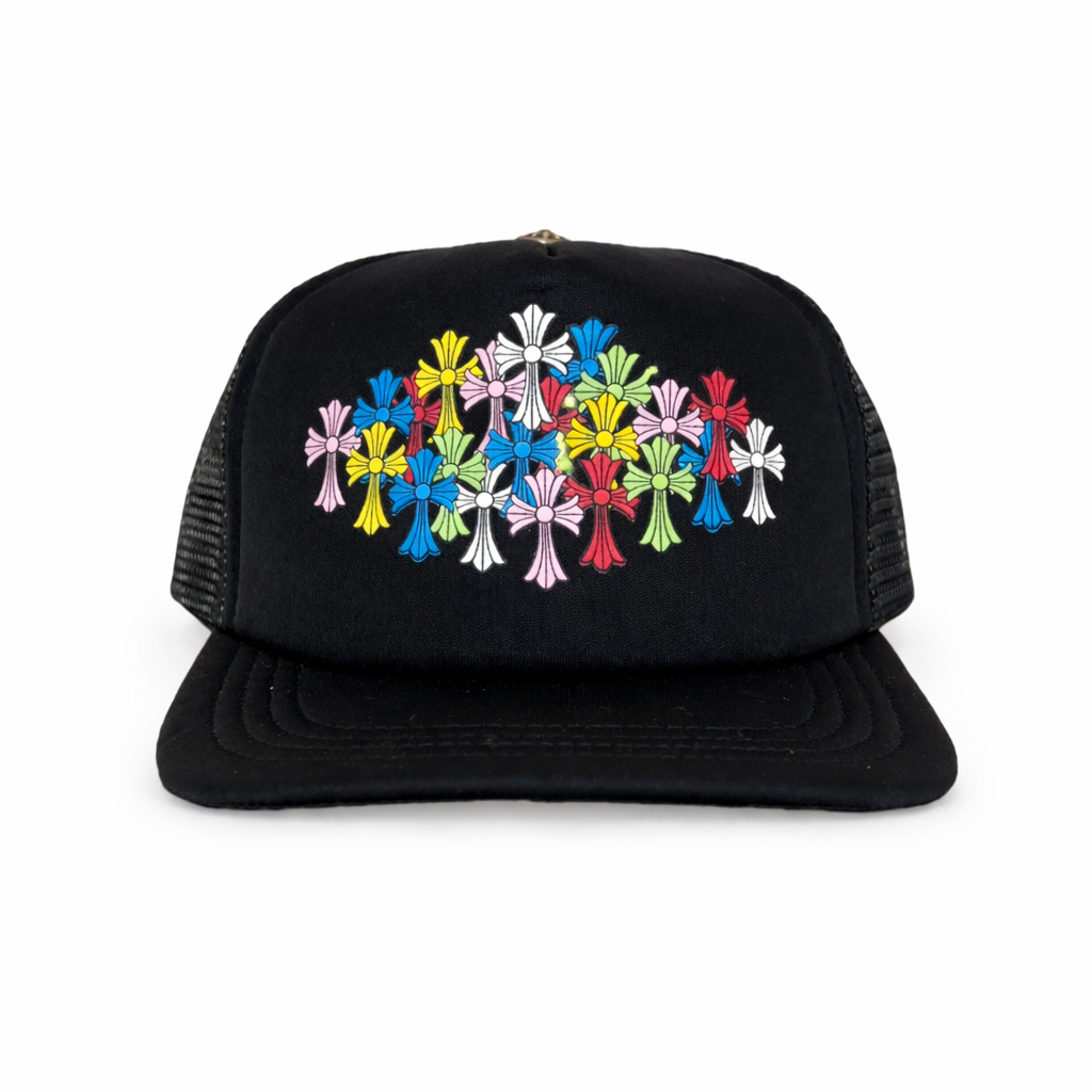 CHROME HEARTS HAT MULTICOLOR BLACK
